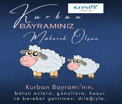KURBAN BAYRAMIMIZ MÜBAREK OLSUN.