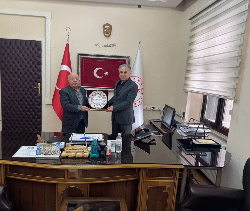 BAŞHEKİM DR MUHAMMET ÇÖMÇE'Yİ ZİYARET ETTİK.