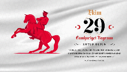 29 EKİM CUMHURİYET BAYRAMIMIZ KUTLU OLSUN.