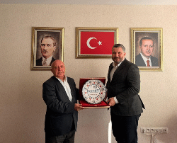 HEMŞEHRİMİZ ORUÇ BABA İNAN'I ZİYARET ETTİK.