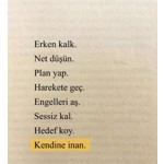 BAŞARILI OLMAK İÇİN 
